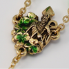 Saint Patrick Gold Plated Irish Rosary By Ghirelli