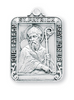 Sterling silver Saint Patrick Medal