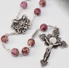 Our Lady Of Fatima Silver Plated Rosary By Ghirelli