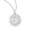 Jesus Crowned With Thorns Sterling Silver Pendant