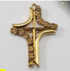 Madonna With Roses Genuine Murano and Antique Gold Rosary  By Ghirelli