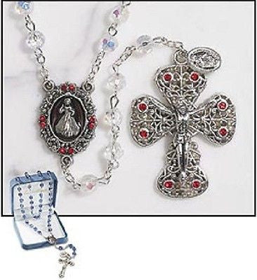 Divine Mercy Of Jesus Victorian Style Catholic Rosary