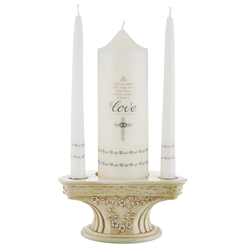 Unity Wedding Candle Holder Two Become One