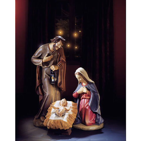 Three Piece Church Nativity Scene Large Size 32" Tall