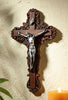 Jesus Calvary Ornate Pastoral Wall Crucifix