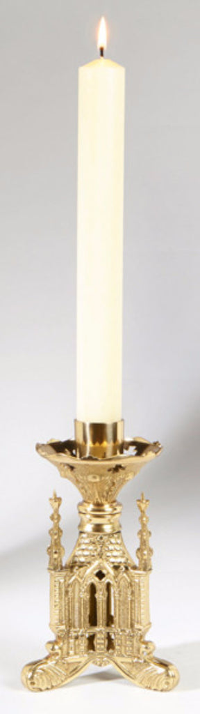 Brass San Pietro Altar Candlestick Holder