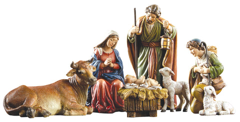 Six Piece Nativity Set By Artist Michael Adams