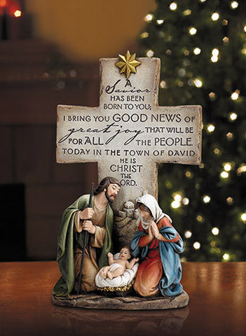Jesus Our Savior Is Born Good News Figurine