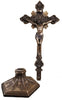 Saint Benedict Wall Or Standing Altar Crucifix Large size 24 inch