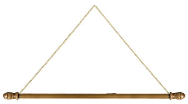 Set of 2 Wood Hangers For Church Banners