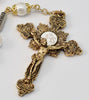 Holy Communion Gold Plated Rosary By Ghirelli