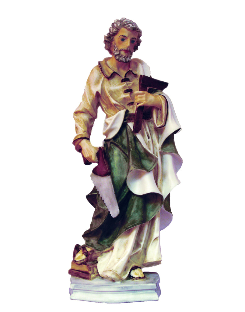 Saint Joseph The Worker Alabaster Statue