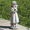 Little girl with Lamb Garden statue