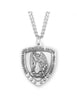 Sterling Silver Saint Michael Medal Protection Pendant