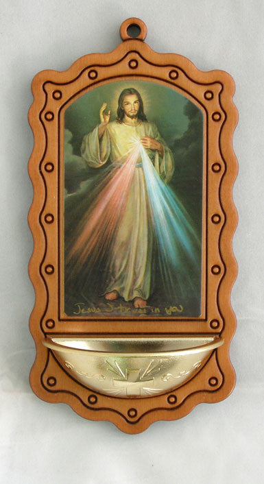 divine mercy water font from italy