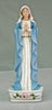 Madonna Our Lady of Grace Rosary Holder or Water Font With Roses
