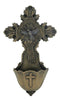 Holy Spirit Dove Jesus Cross Holy Water Font