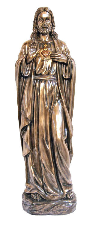 Sacred Heart of Jesus Large Statue Veronese Collection 40 Inches