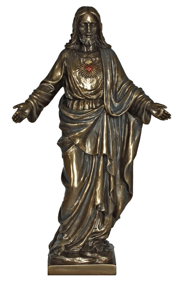 Sacred Heart of Jesus Statue With Open Arms Veronese Collection