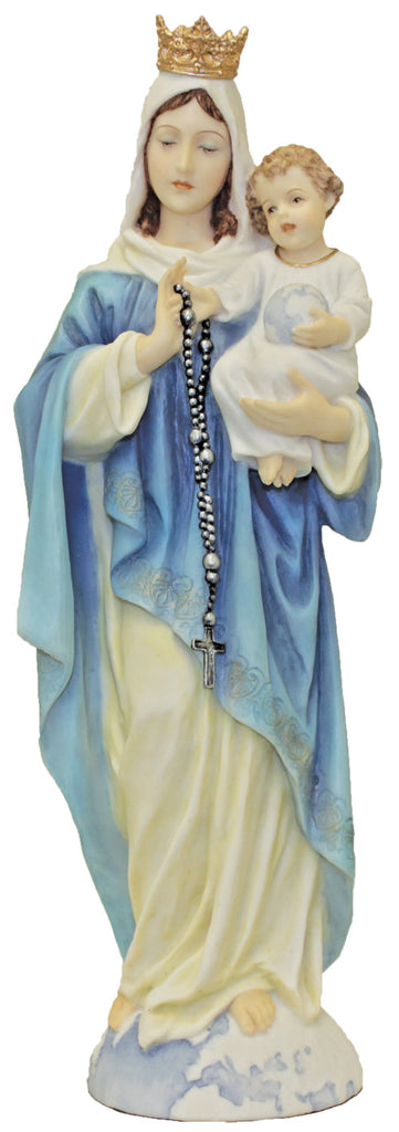 Madonna Of The Rosary Madonna and Child Statue