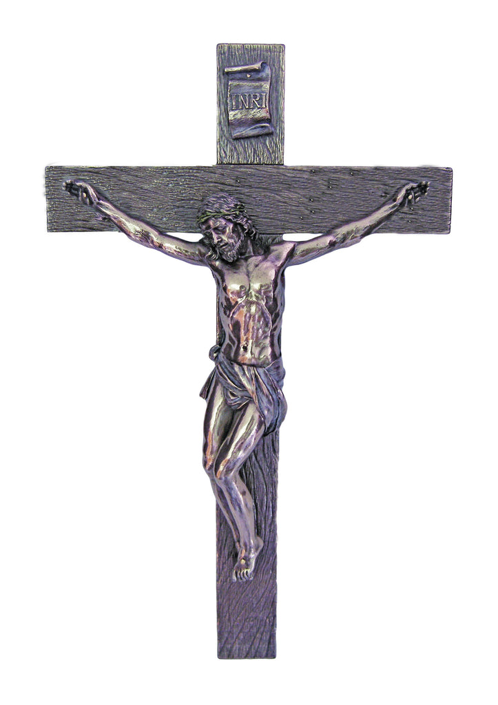 17 inch bronze cross veronese collection
