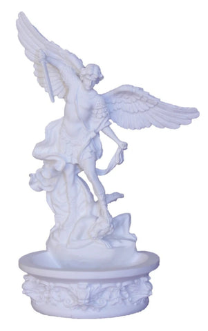 Saint Michael Holy Water Font For Table Or Wall