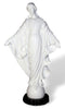 Madonna Our Lady of Smiles Alabaster Statue   By Ennio Furiesi Made In Italy