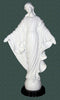 Madonna Our Lady of Smiles Alabaster Statue   By Ennio Furiesi Made In Italy