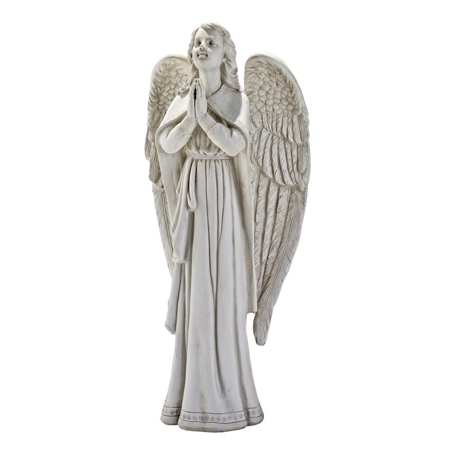 Praying angel garden statue 