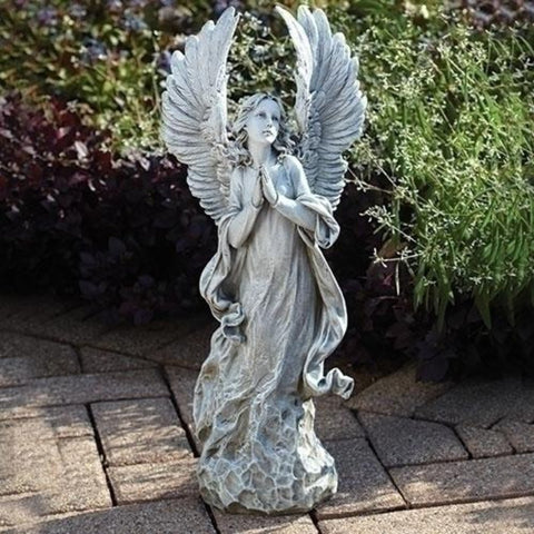 Praying Angel Large Garden Figure