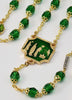 Our Lady Of Knock Gold Plated Apparition Rosary By Ghirelli
