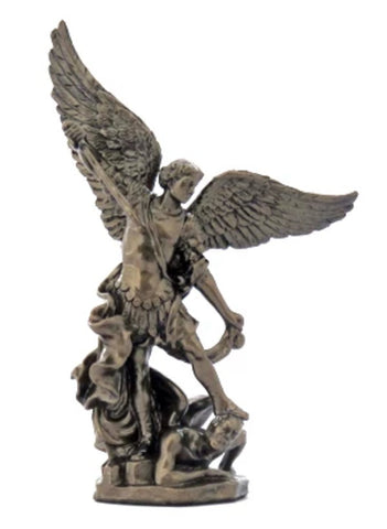 Saint Michael the Protector Statue 4 Inch  Catholic Figure