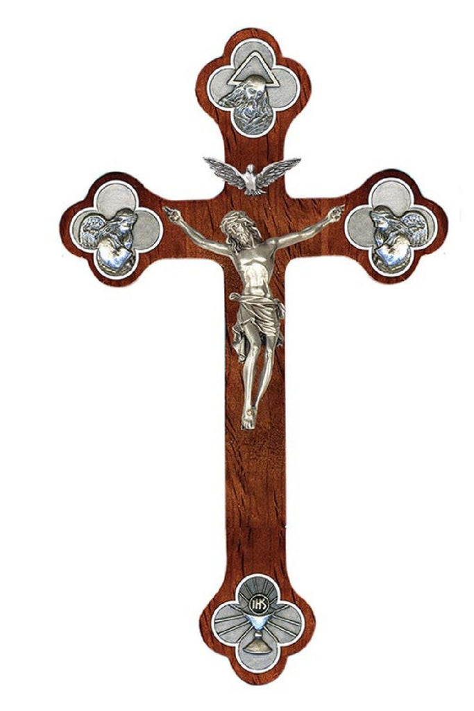 Holy Trinity Wall Crucifix 