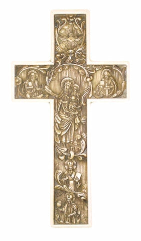 True Church Byzantine with Madonna and Child