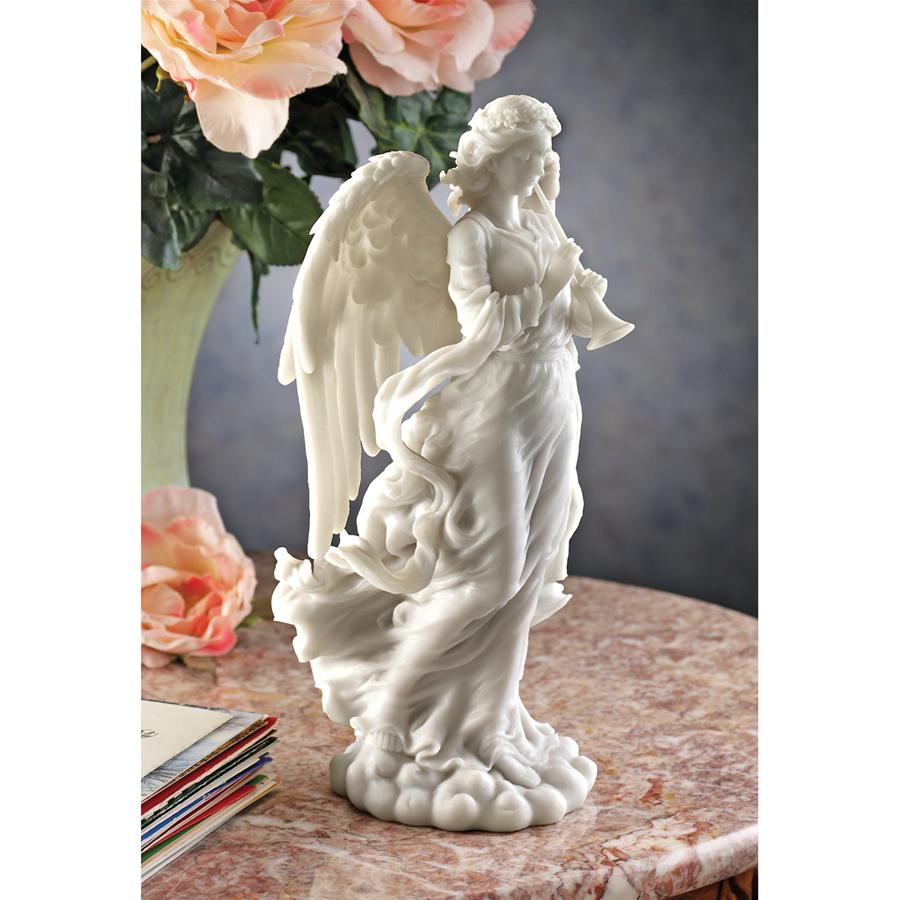Trumpeting Cathedral Angel Figure